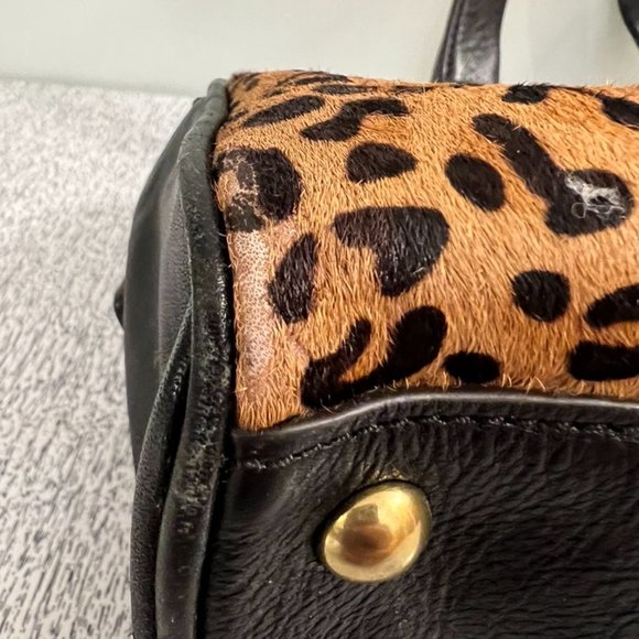 Fossil Cheetah/Leopard Print Shoulder Bag, EUC, RAB, Pin-Up, VLV - Picture 8 of 10